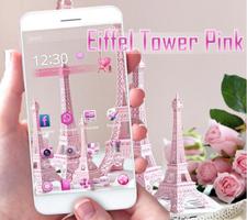 Eiffeltoren Roze Parijs Thema screenshot 1