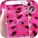 Pink Leopard Pinkfur Theme APK