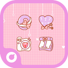 Pink Girl-Solo Theme icône