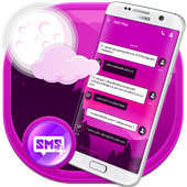 Colors Pink SMS icon