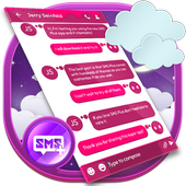 Free Pink SMS icon