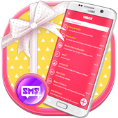 Hot Pink SMS icon