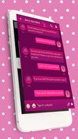 SMS Color Pink Love SMS screenshot 2
