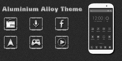 Aluminium Alloy Theme Affiche