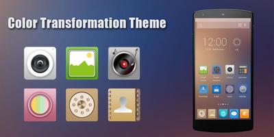 Color Transformation Theme الملصق