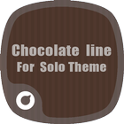 Chocolate Line Theme icon