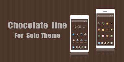 Chocolate Line Theme โปสเตอร์