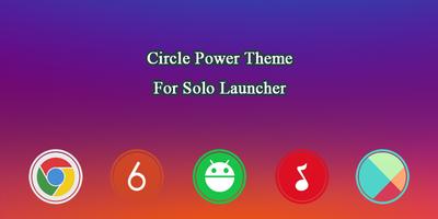 Circle Power Theme Affiche