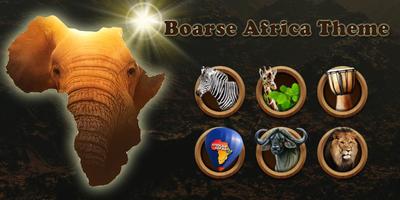 Boarse Africa Theme Plakat