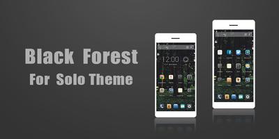 Black Forest Theme الملصق