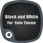 Black And White Theme icône