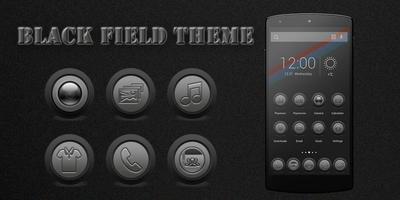 Black Field Theme پوسٹر