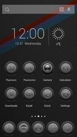 Black Field Theme syot layar 1