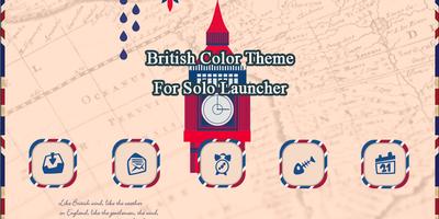 British Color Theme plakat