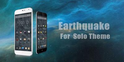 Poster Earth Quake Theme