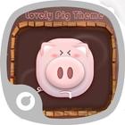 Lovely Pig Theme icon