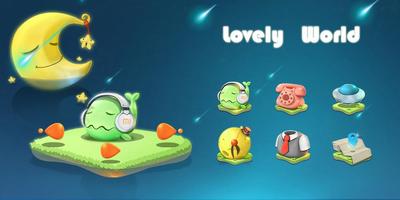 پوستر Lovely World Theme