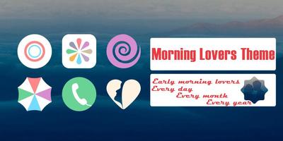 Morning Lovers Theme plakat