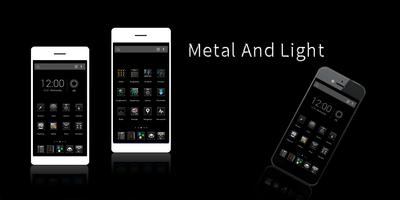 Metal And Light Theme Affiche