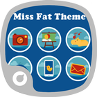 Miss Fat Theme icône