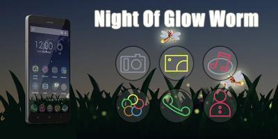 Night Of Glow Theme پوسٹر