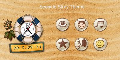 Seaside Story Theme-poster