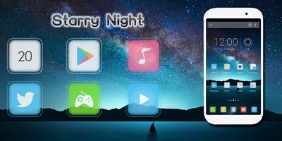 Starry Night Theme পোস্টার