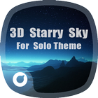 3D Starry Sky Theme アイコン