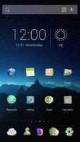 3D Starry Sky Theme 截图 1