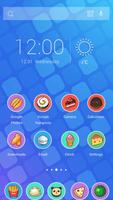 Pixel Food Theme captura de pantalla 1