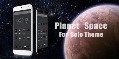 Planet Space Theme پوسٹر