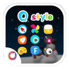 Q Style Theme icône