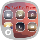 The Real Flat Theme أيقونة