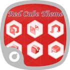 Red Cube Theme Zeichen
