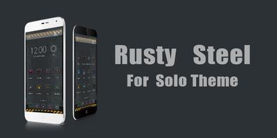 Rusty Steel Theme پوسٹر