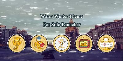 Warm Winter Theme Affiche