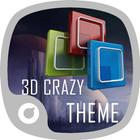 3D Crazy Theme icon