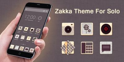 Poster Zakka Solo Theme