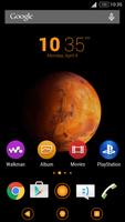 Mars Style Xperia Theme poster