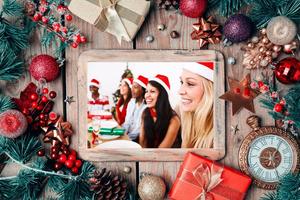 پوستر Photo Frame Christmas New Year 2018
