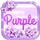 Purple SMS Theme icono