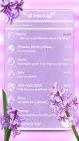 Purple SMS Theme Poster