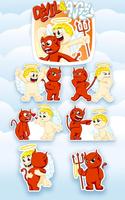 Devil and Angel Stickers 海報