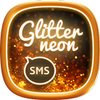 Neon Glitter SMS Plus icône