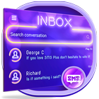 Neon SMS Theme icône