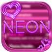 Neon Pink Glow SMS