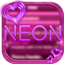 Neon Pink Glow SMS aplikacja