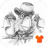 Sketch Parrot Theme biểu tượng