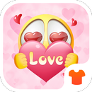 Pink Emoji 2018 - Love Wallpaper Theme APK