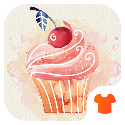 Cartoon Theme - Sweet Cupcake